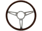 Steering Wheel Replacement 9 Hole Slotted 3 Spoke for Universal (2000–2025)