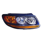 Replacement Passenger Side Head Light Assembly w/Orange Lower Reflector
