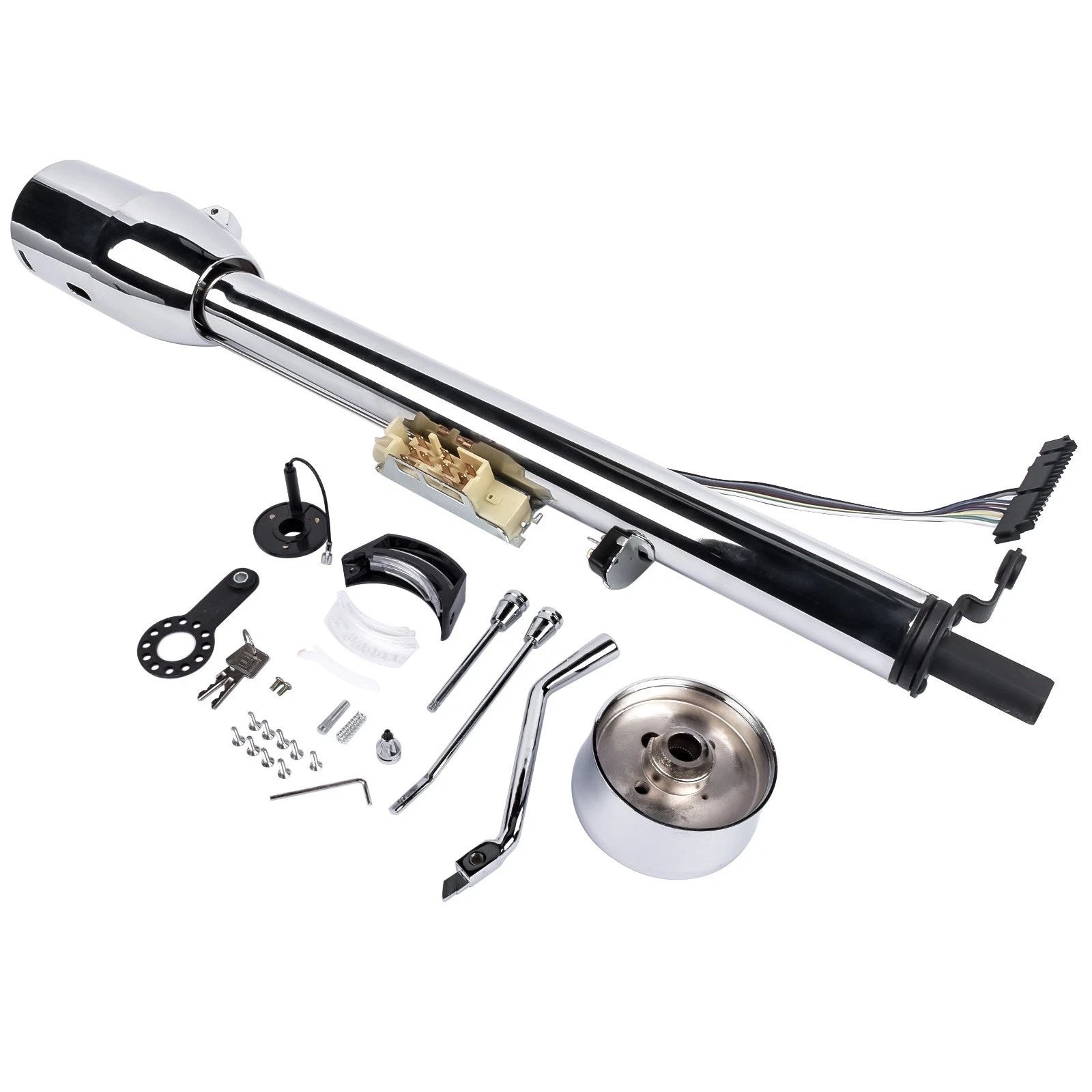30" Tilt Steering Column for GM Vehicles (Chromed)