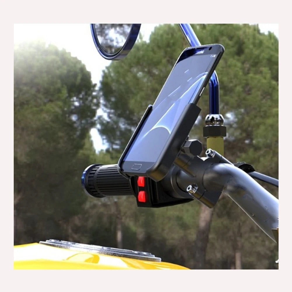 Cell Phone GPS Handlebar Holder for Yamaha Raider Star (2008–2019)