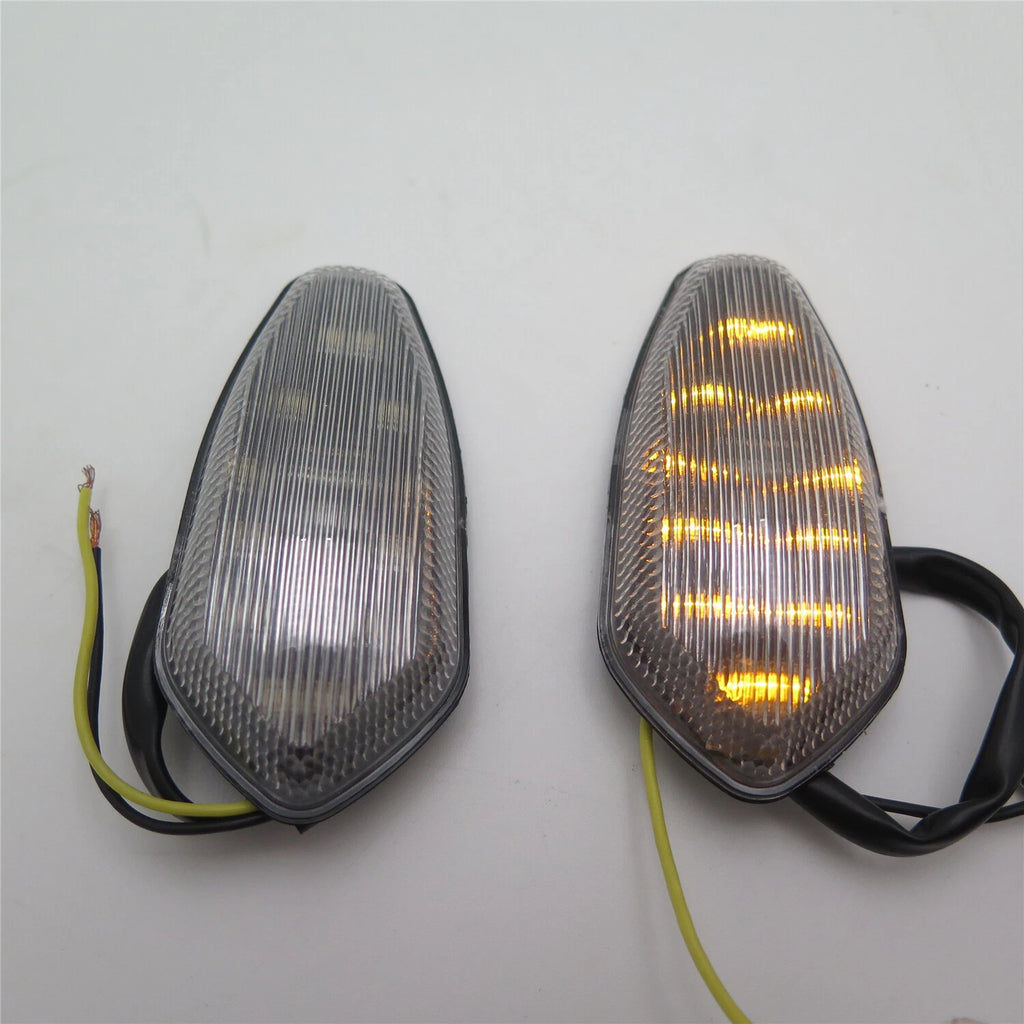 LED Turn Signal Indicator Mirror Block Base Plate for Yamaha YZF R6 (2003–2006)