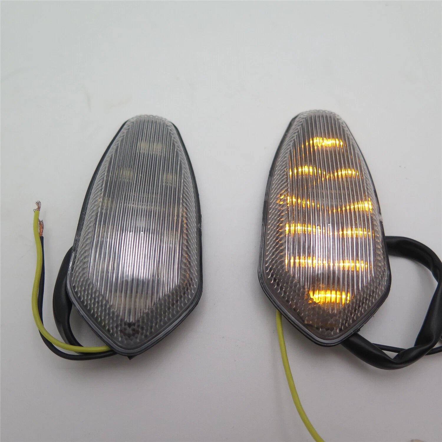 LED Turn Signal Indicator Mirror Block Base Plate for Yamaha YZF R6 (2003–2006)