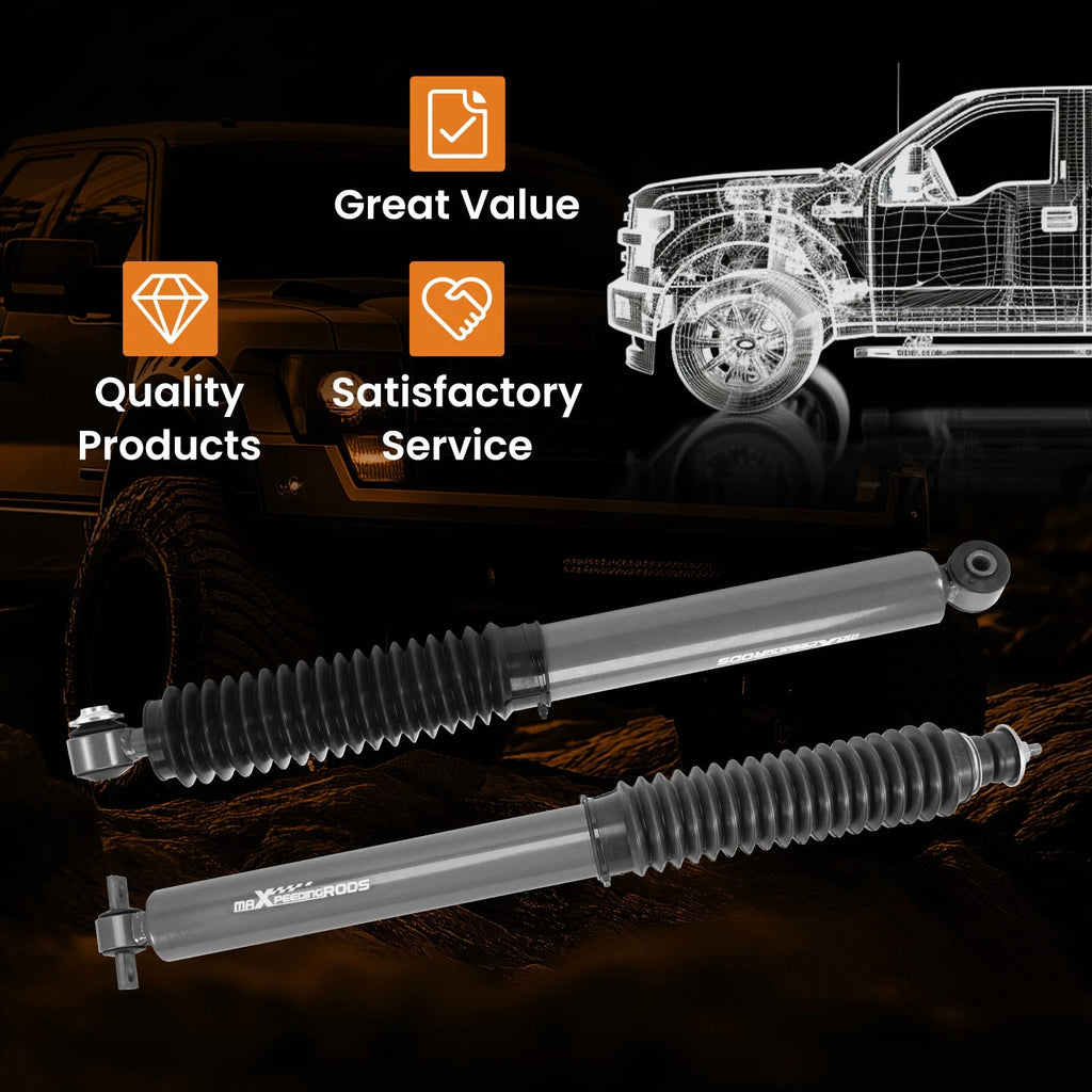 Set of 4 Shock Absorbers for Jeep Grand Cherokee WJ (1999–2004) Lifted 0-3"