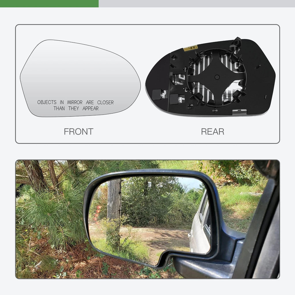 Heated Mirror Glass Replacement for Audi A6/A6 Quattro S6 (2012–2018) RH