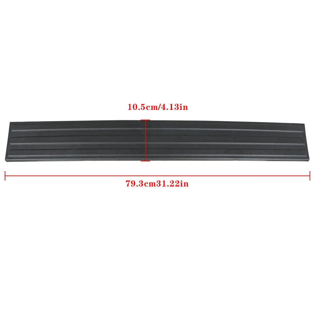 Tailgate Flex Step Molding Cap Trim Pad for Ford F150 (2009–2014) Black