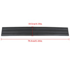 Tailgate Flex Step Molding Cap Trim Pad for Ford F150 (2009–2014) Black