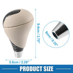 Gear Shift Knob for Lexus Toyota (Beige Black)