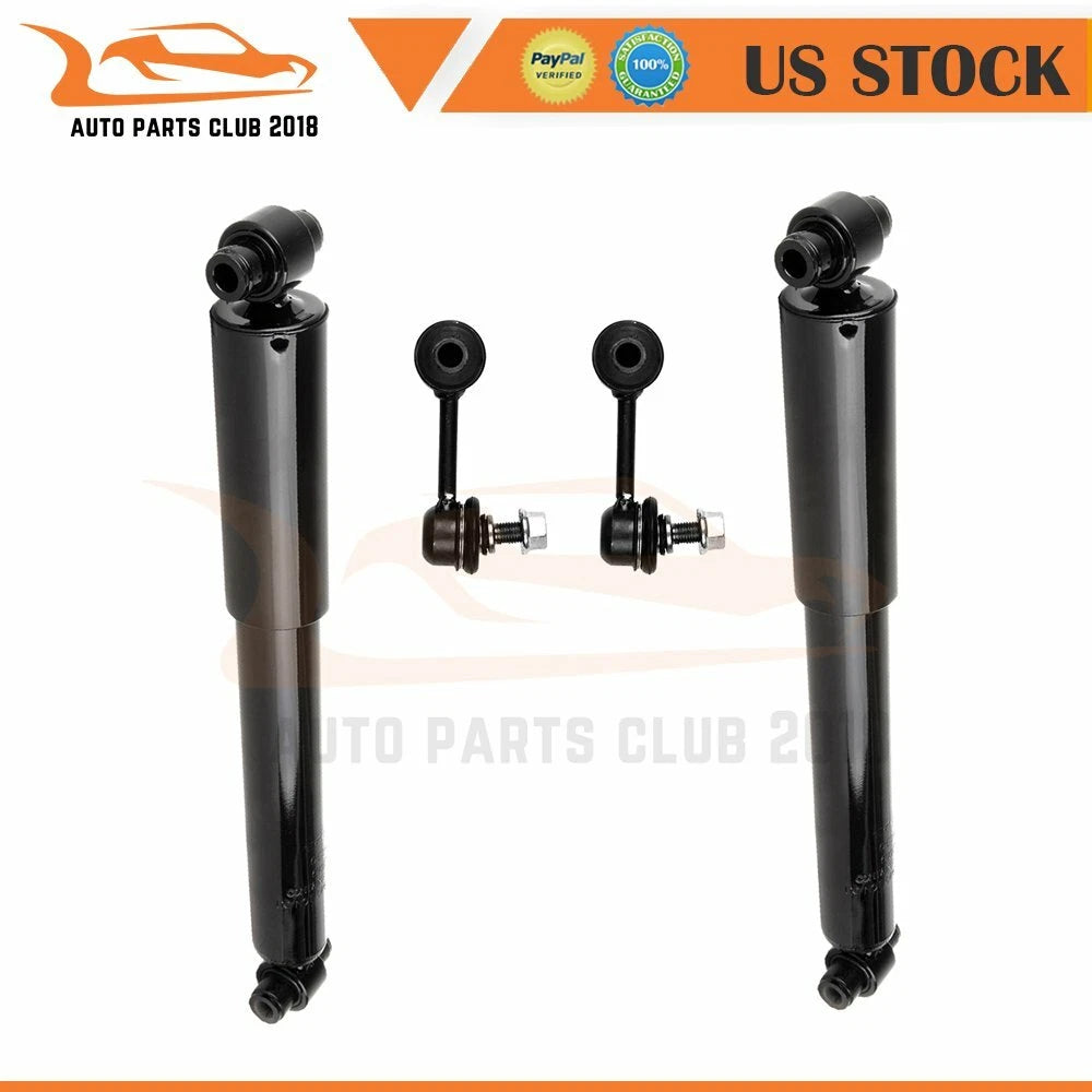 2 Rear Struts + 2 Sway Bar Links for Mercury Milan (2006–2011)