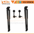 2 Rear Struts + 2 Sway Bar Links for Mercury Milan (2006–2011)