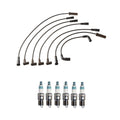 Denso 7mm Wire Set & 6 Iridium Power Spark Plugs Kit for Chevy GMC 4.3L V6 (1996–2002)