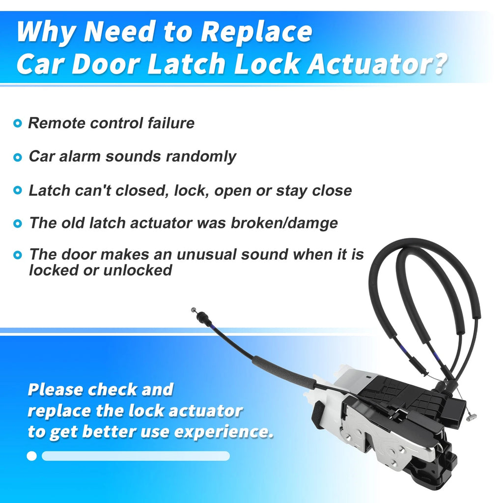 Rear Right Power Door Lock Actuator for Hyundai IX35 Tucson (2012–2015) 814202Y020