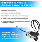 Rear Right Power Door Lock Actuator for Hyundai IX35 Tucson (2012–2015) 814202Y020