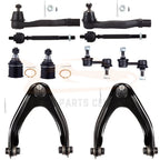 Set of 10 Front Control Arms Tie Rods Ball Joints Sway Bars for Honda CR-V (1997–2001)