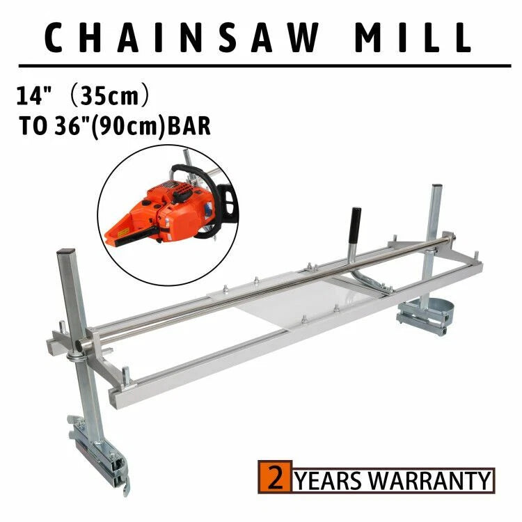 Chainsaw Mill Guide for Portable Use (14"-36")