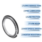 Deep Groove Ball Bearing 6815NR for Scooter Skateboard Wheel (P0 75x95x10mm)
