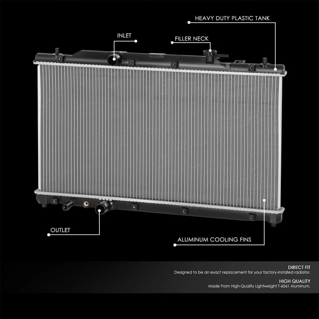 Aluminum Radiator DPI13932 for Acura Integra, Honda Accord, Civic (2022–2024)
