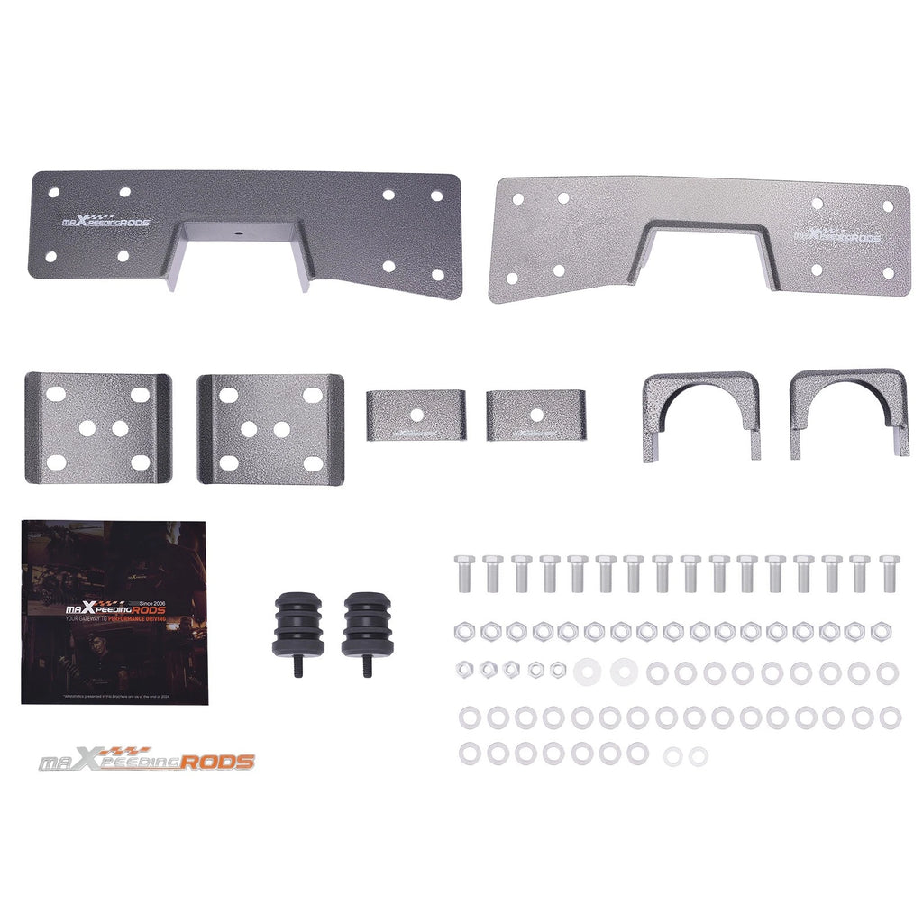 6" Axle Drop Rear C-Notch Kit for GMC Chevy 1500 (1999–2007)