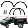 Set of 4 Black Fender Flares for F150 Styleside (2004–2008)