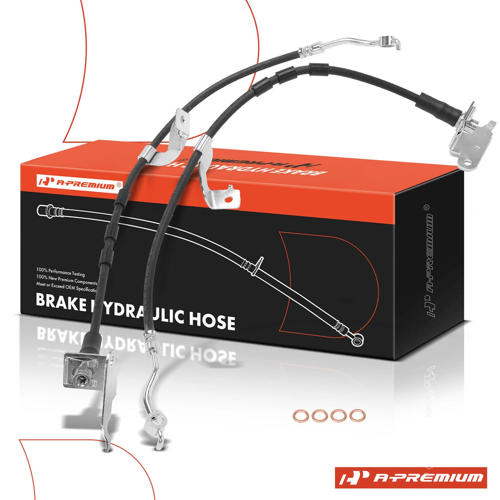 2X Front Brake Hydraulic Hose for Ford Ranger (2019–2023)