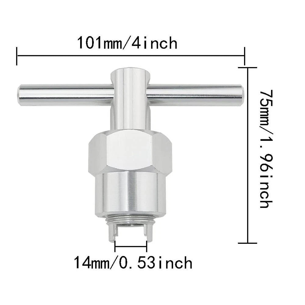Shower Faucet Valve Removal Tool for Easy Faucet Repair