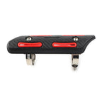 Exhaust Muffler Pipe Heat Shield Cover for Motor - Red Anti-Scalding