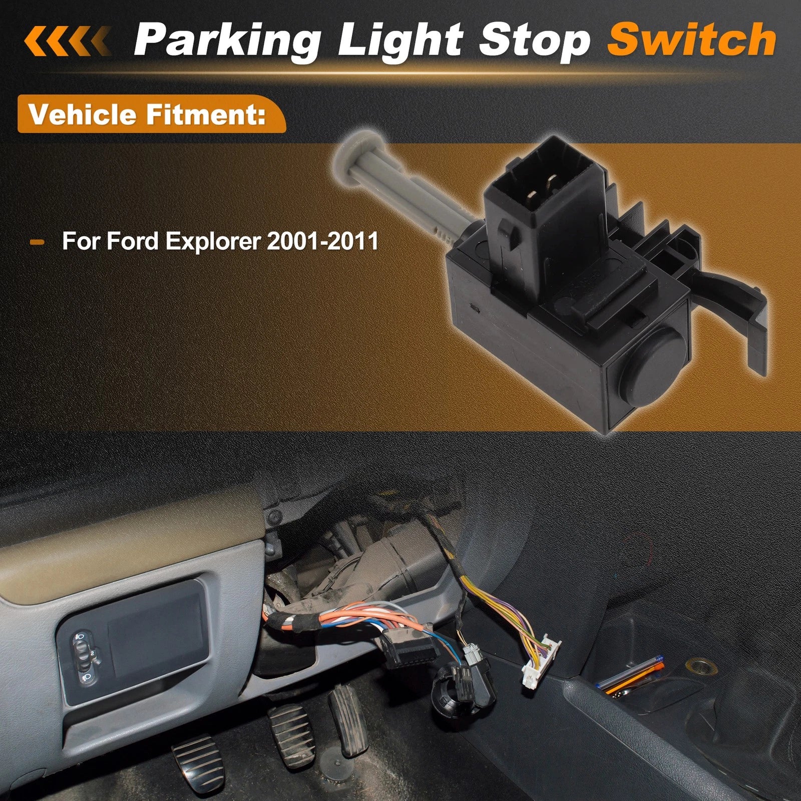 Brake Light Switch for Ford Explorer (2001–2011) F5RZ11A152AA