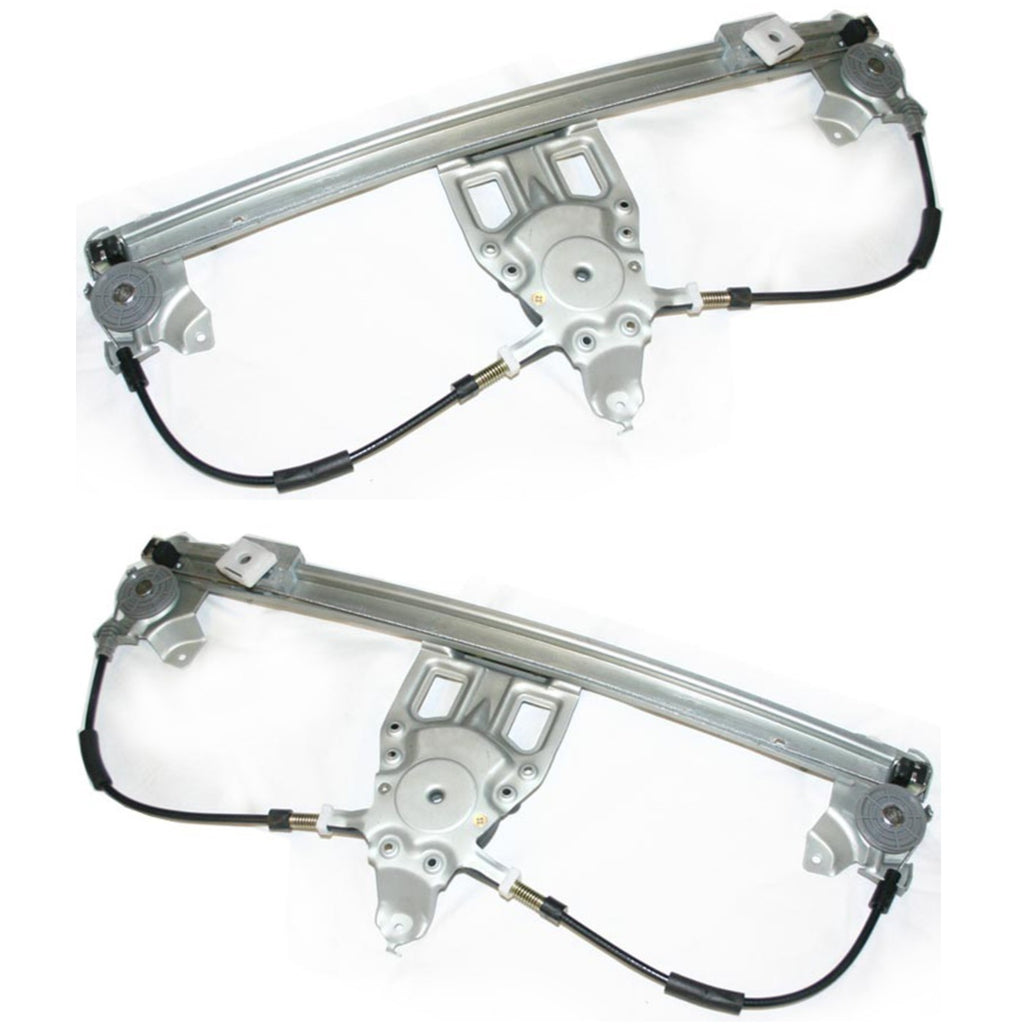 Set of 2 Rear Power Window Regulators for Mercedes Benz S Class