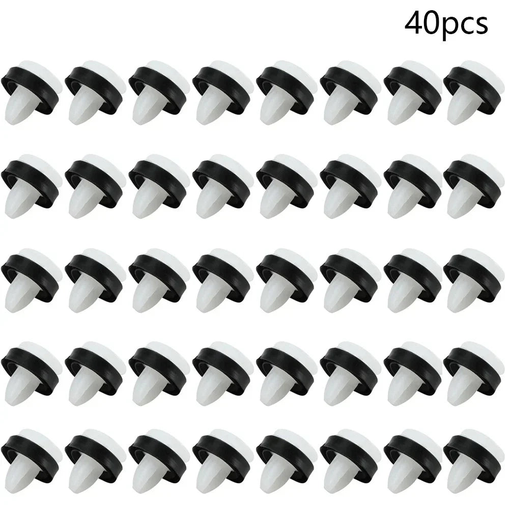40x Front Door Trim Clips for Ford Connect, Land Rover Range Rover Sport