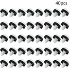 40x Front Door Trim Clips for Ford Connect, Land Rover Range Rover Sport