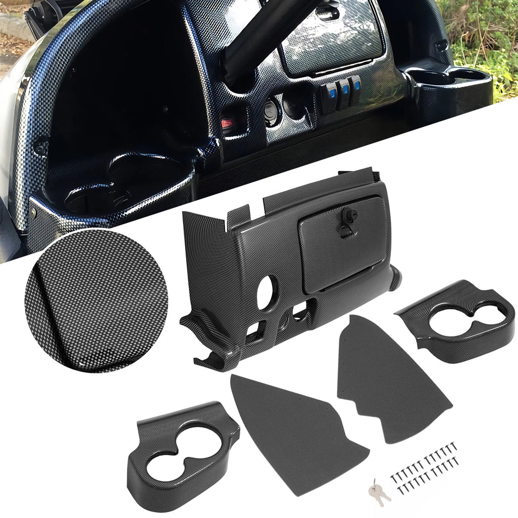 Dashboard Cover Kit with Cup Holder for Club Car Precedent (2008–Present)