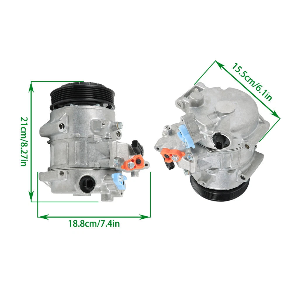 A/C Compressor with Clutch for Scion tC (2011–2016) 8831021150