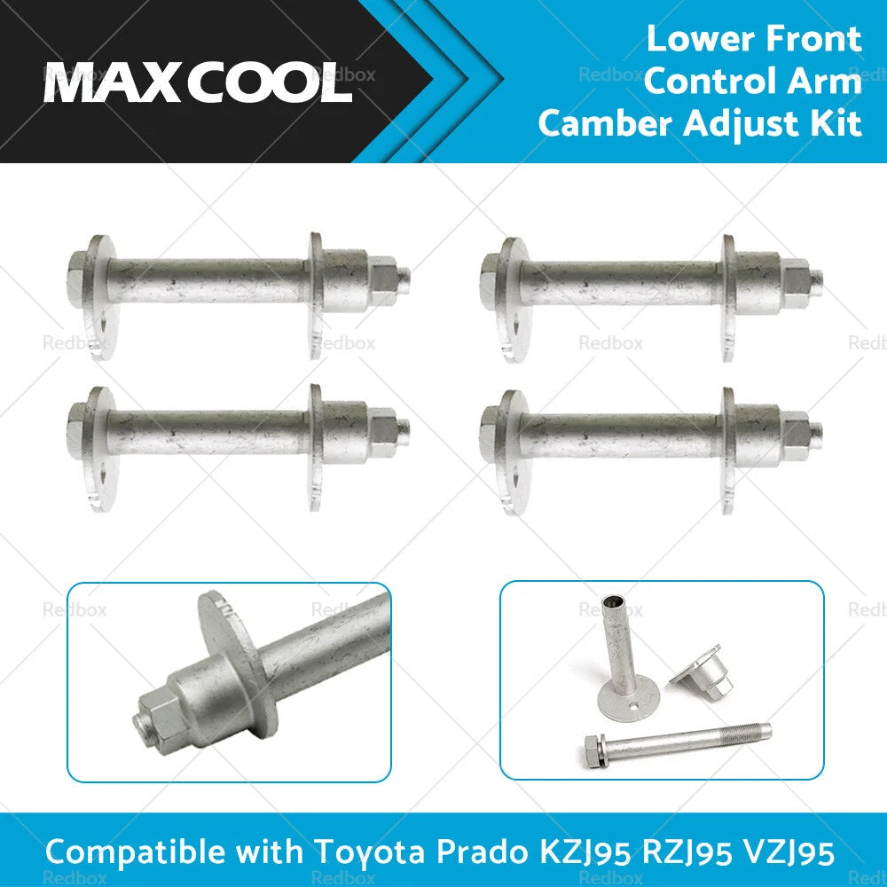 4X Lower Front Control Arm Camber Adjust for Toyota Prado KZJ95 RZJ95