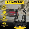 Set of 2 Front Bumper Retainer Brackets for Volkswagen GTI Golf (2015–2017)