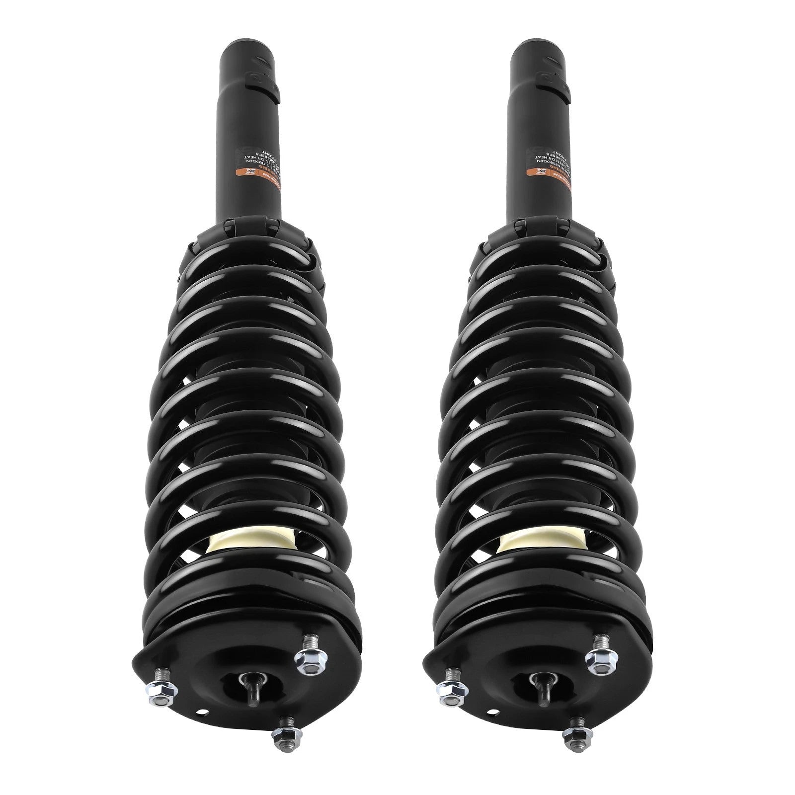 2X Front Struts w/ Coil Spring for Ford Fusion Mercury Milan (2010–2012)