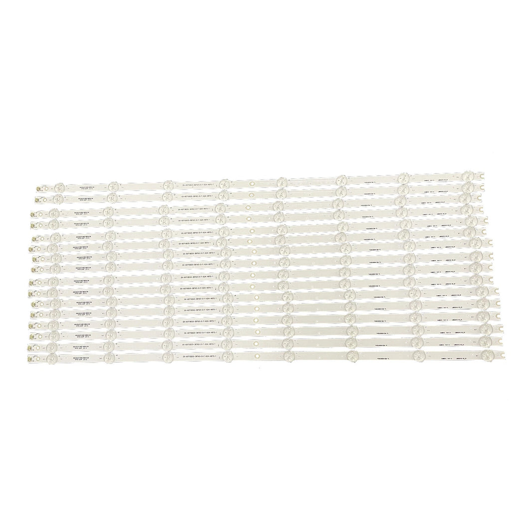 Set of 16 LED Backlight Strips for Vizio D65U-D2 D65-D2 E65X-C2 (LB65018)