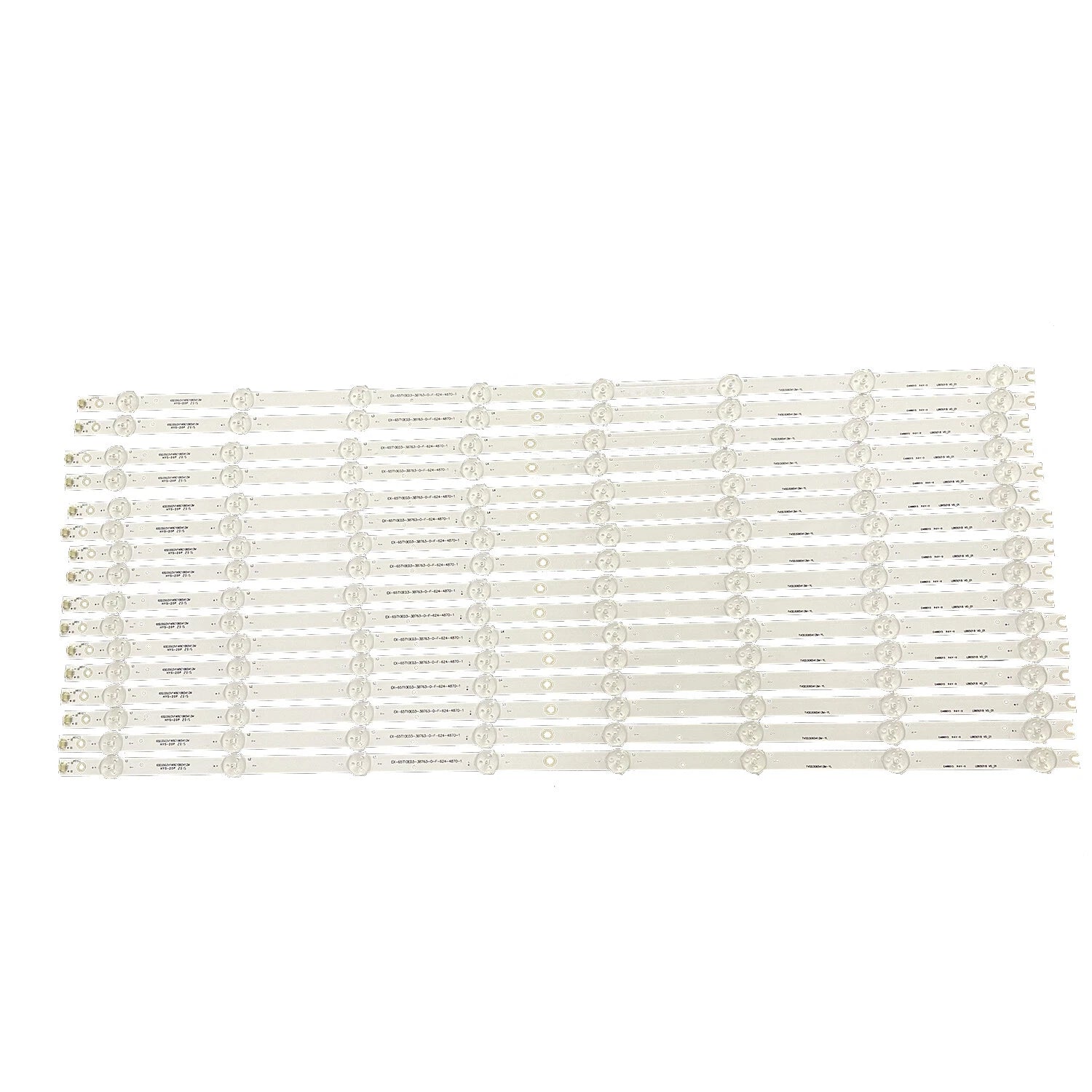 Set of 16 LED Backlight Strips for Vizio D65U-D2 D65-D2 E65X-C2 (LB65018)