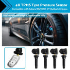 4X Tyre Pressure Sensors for Subaru Outback WRX XV Impreza (2017–2024)