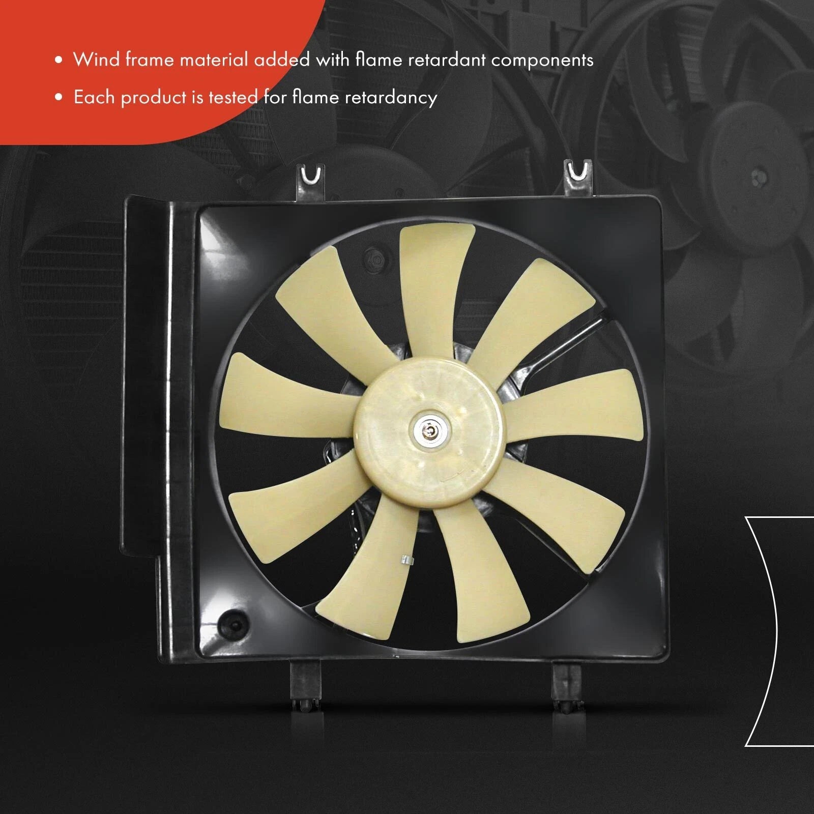 Cooling Fan Assembly with Shroud for Subaru Outback (2001–2004)