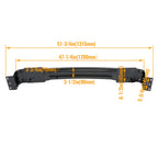Front Bumper Face Bar Reinforcement for Ram 1500 (2013–2024) - Black
