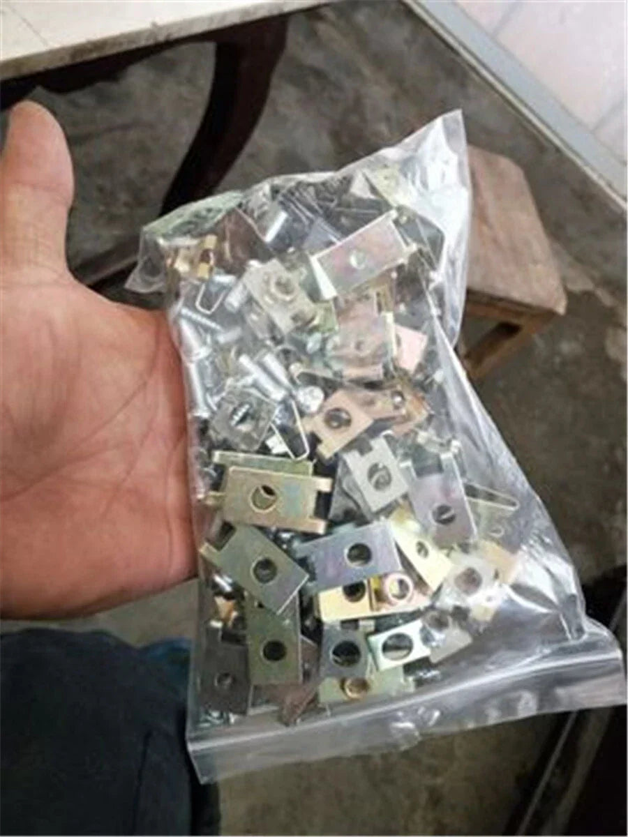 200 x Mixed Metal Fasteners for Auto Car Body Door Fender Panel Screws