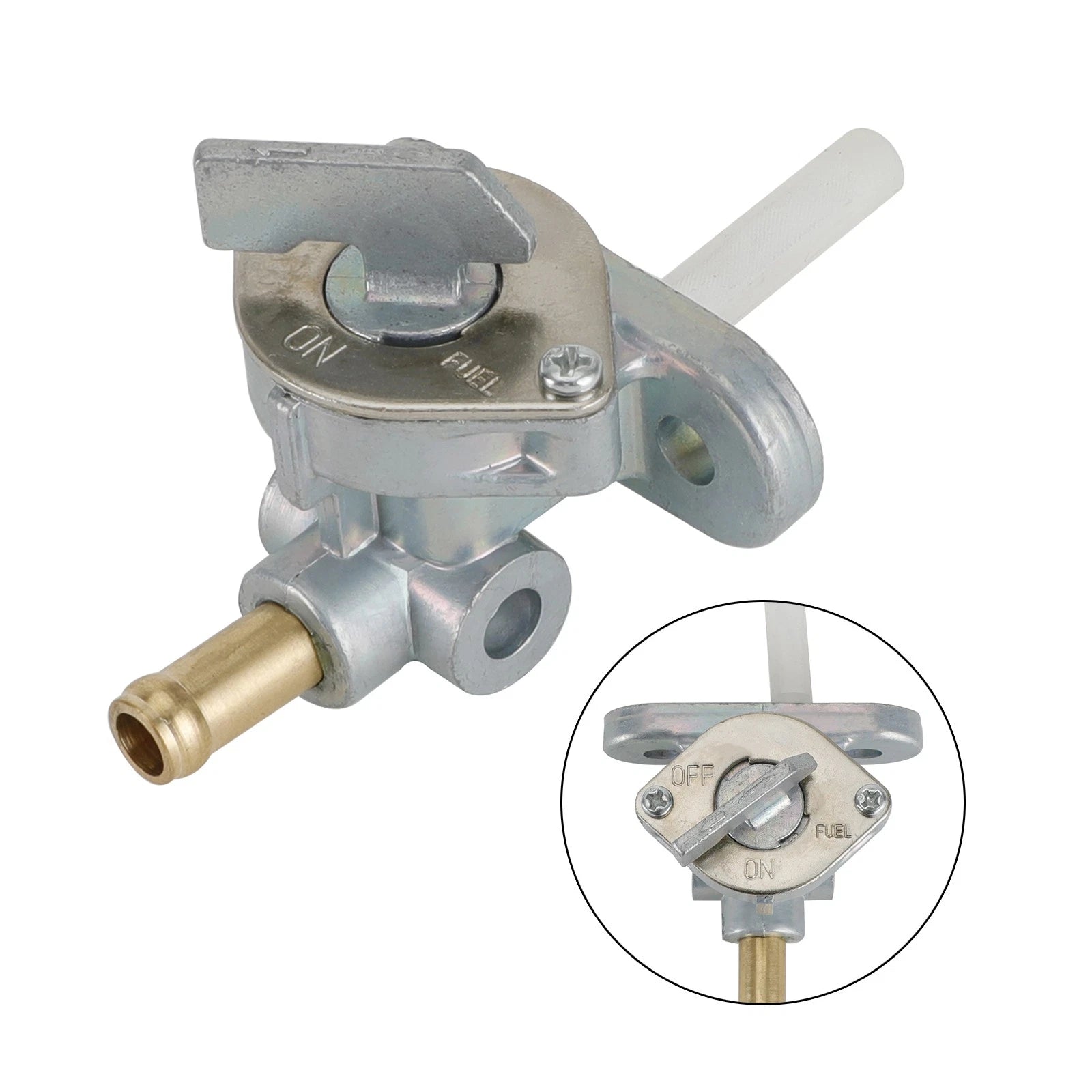 Gas Tank Fuel Cock Valve Petcock for Kawasaki KX65 KX85 KX100 (2001–2018)