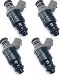 Set of 4 Fuel Injectors 06A906031BT 06A906031CT for Audi A3 (2012–2013)