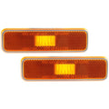 Front Side Marker Set for Dodge Charger D100 Ramcharger (1972-1993)