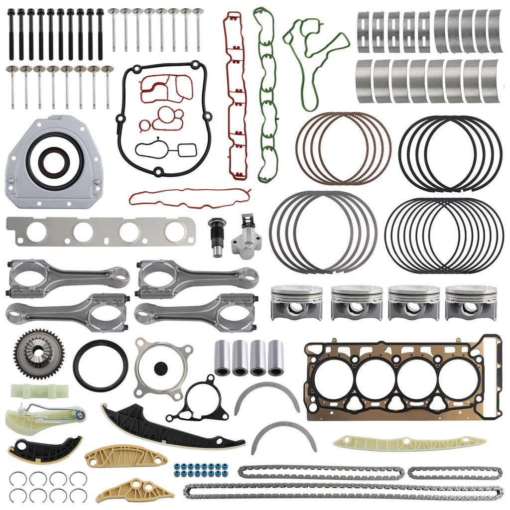 Engine Overhaul Rebuild Kit & Rods for VW Audi 2.0 TFSI (2006–2016)