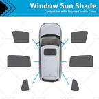Magnetic Mesh Sun Shade for Toyota Corolla Cross (2022–2023)