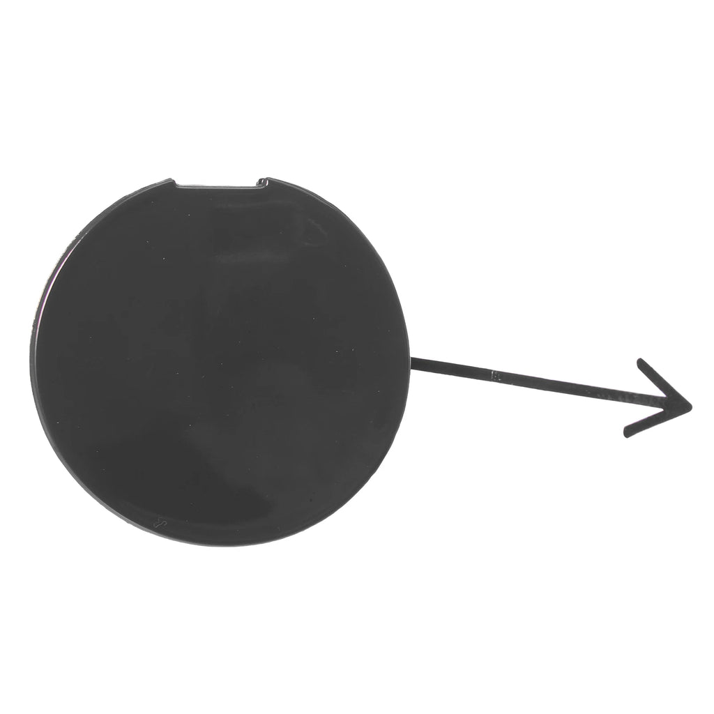Front Bumper Tow Hook Cover 71104-TF0-000 for Honda Jazz Fit (2008–2010) Matte Black