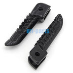 Black Front Footrest Pegs for Suzuki GSXR600 GSX-R750 (2006–2019)