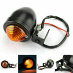 1x Mini Turn Signal Light for Universal Motorcycle (Vintage) T9