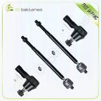 4pc Tie Rod Kit Inner & Outer for Honda Isuzu