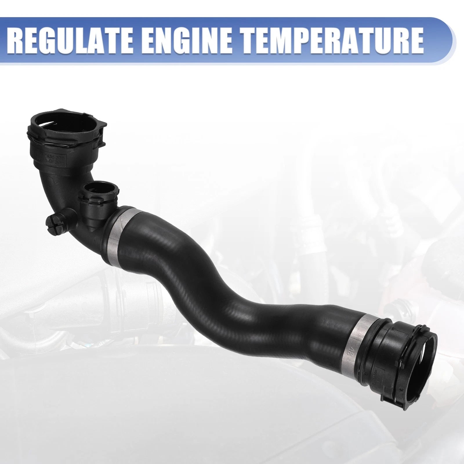 Heater Hose Radiator Expansion Tank Pipe for BMW 3 Series (No. 17127510952)